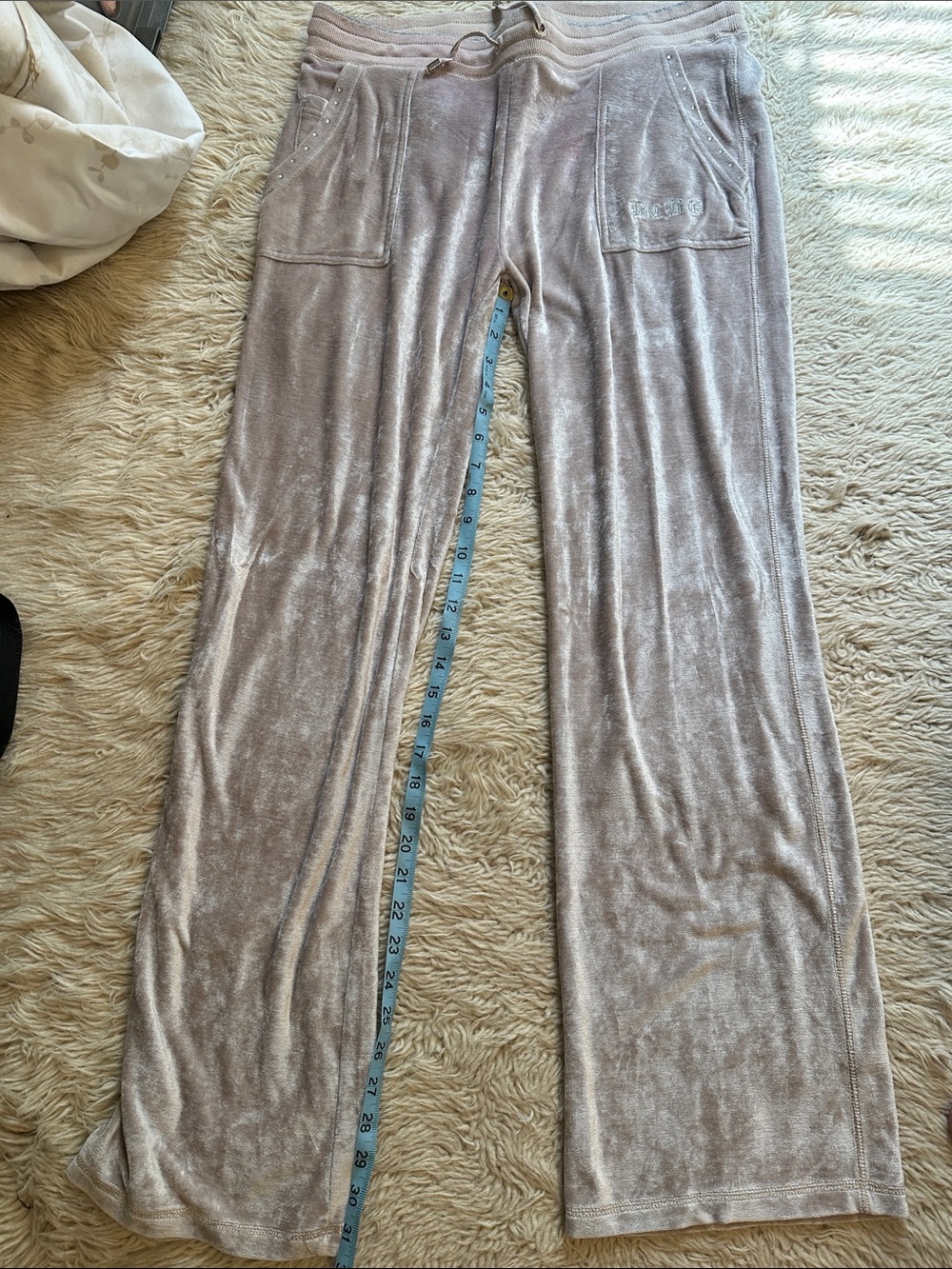BCBGMaxAzria Taupe Velour Short-Sleeve Hoodie & Joggers Set - Picture 10 of 12